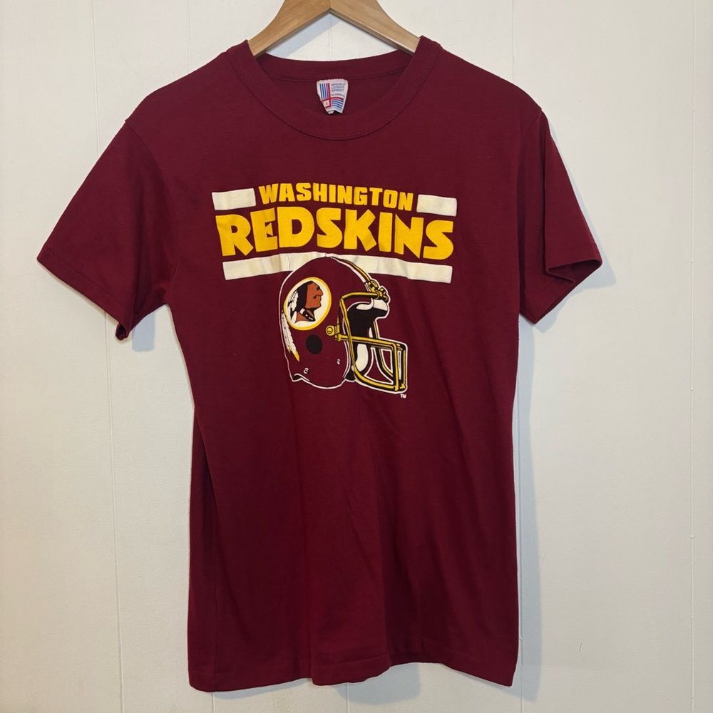 Washington 90s Redskins Vintage Single Stitch T-Shirt Size Large (runs small)